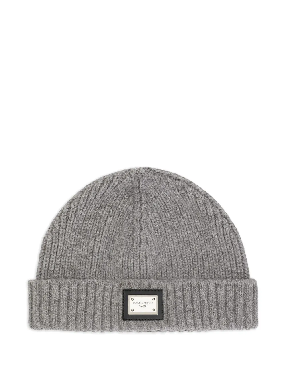 Шапка бини в рубчик с логотипом Dolce & Gabbana Kids, серый
Шапка бини в рубчик с логотипом Dolce & Gabbana Kids, серый