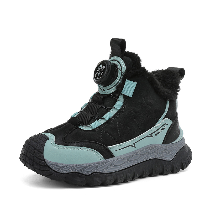 Противоскользящие и износостойкие теплые детские кроссовки для бега BOBDOG, черный/синий
Противоскользящие и износостойкие теплые детские кроссовки для бега BOBDOG, черный/синий