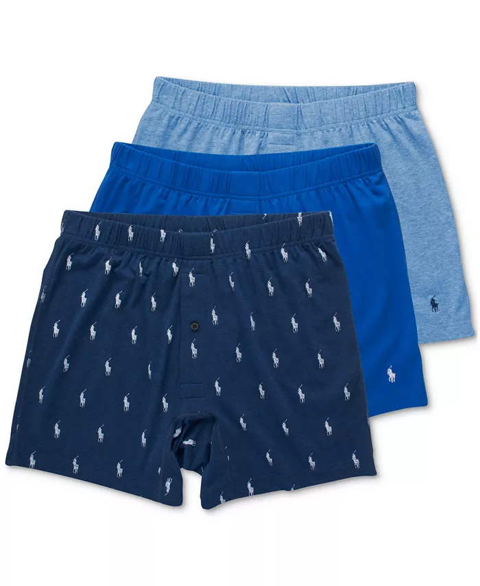 Мужские классические трикотажные боксеры с эластаном, 3 шт Polo Ralph Lauren, мультиколор
Мужские классические трикотажные боксеры с эластаном, 3 шт Polo Ralph Lauren, мультиколор