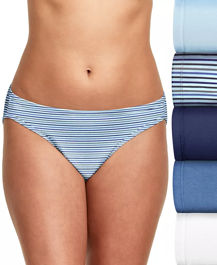 Женское нижнее белье-бикини Ultimate ComfortSoft, комплект из 5 пар, размер 42W5CS Hanes, синий
Женское нижнее белье-бикини Ultimate ComfortSoft, комплект из 5 пар, размер 42W5CS Hanes, синий