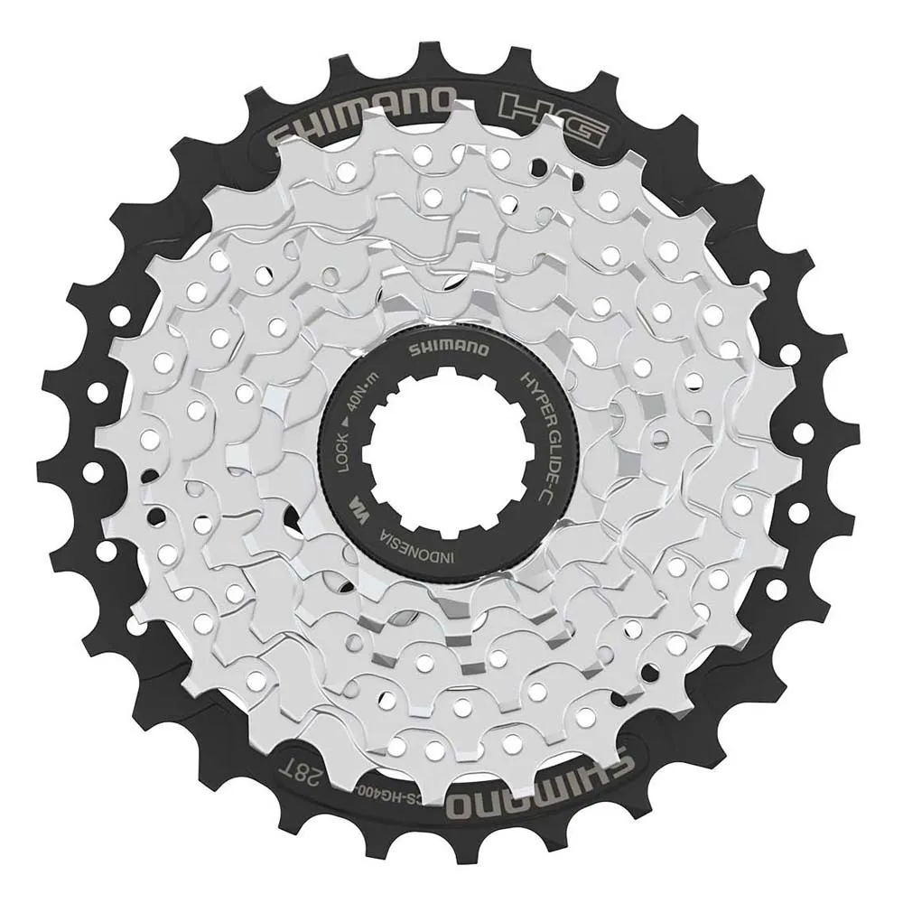Велокассета Shimano CS-HG400 Altus, серебряный 
Велокассета Shimano CS-HG400 Altus, серебряный