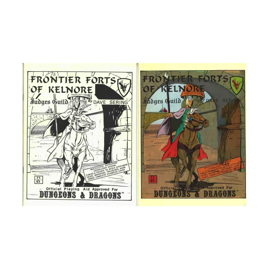 Модуль Frontier Forts of Kelnore (2nd Printing), Dungeons & Dragons Fantasy Modules (D - F) (Judges Guild)
Модуль Frontier Forts of Kelnore (2nd Printing), Dungeons & Dragons Fantasy Modules (D - F) (Judges Guild)