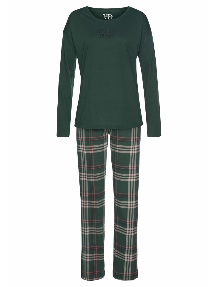 Пижама VIVANCE DREAMS, цвет dunkelgrün-kariert
Пижама VIVANCE DREAMS, цвет dunkelgrün-kariert