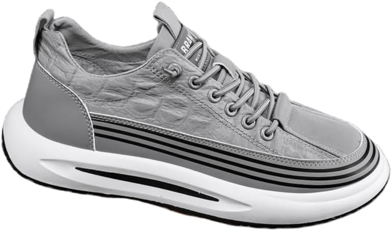 Мужские кроссовки с толстой подошвой на шнуровке - повседневные спортивные кроссовки для улицы с комфортом и стилем Hoalox, серый
Мужские кроссовки с толстой подошвой на шнуровке - повседневные спортивные кроссовки для улицы с комфортом и стилем Hoalox, серый