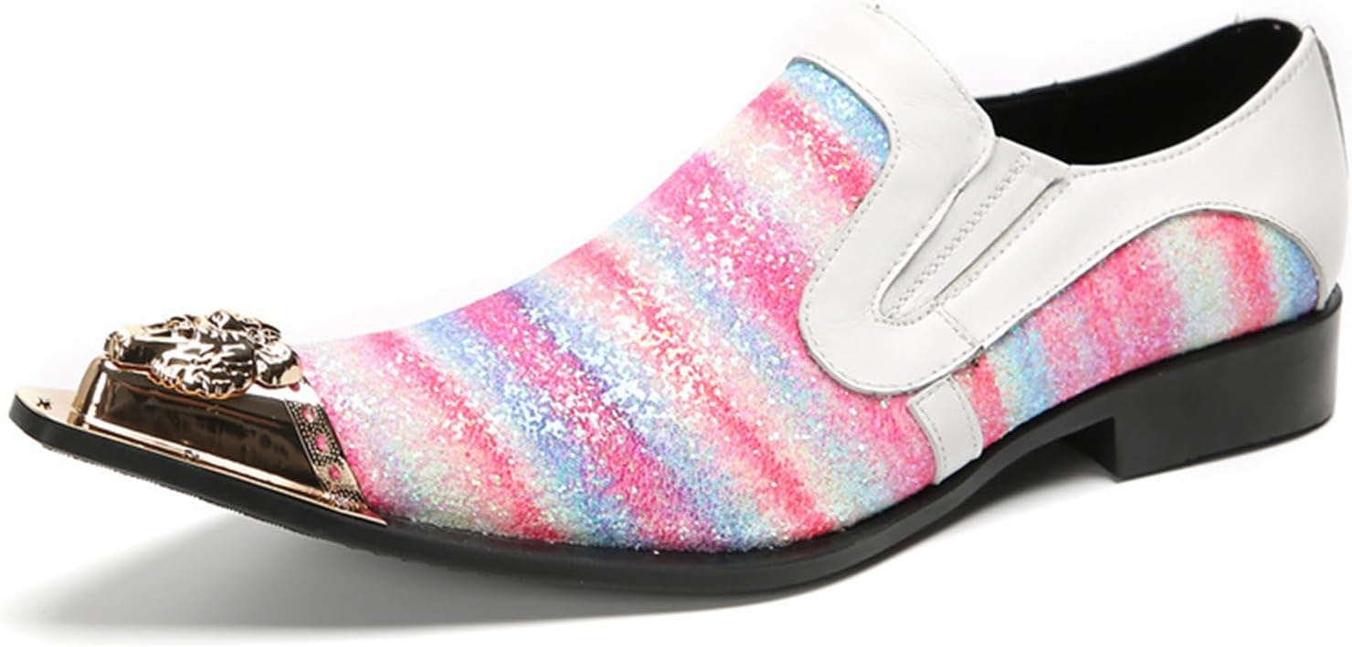 Мужские туфли, оксфорды, розовые кожаные туфли, повседневные деловые без шнурков, формальные, из натуральной кожи, большого размера, низкие с металлическим носком, свадебные туфли для жениха, 45 EU, розовые Manyubei
Мужские туфли, оксфорды, розовые кожаные туфли, повседневные деловые без шнурков, формальные, из натуральной кожи, большого размера, низкие с металлическим носком, свадебные туфли для жениха, 45 EU, розовые Manyubei