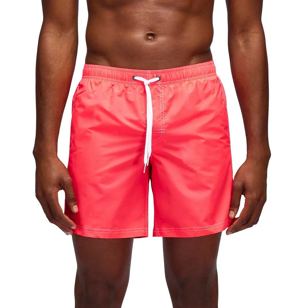 Шорты для плавания Sundek Elastic iconic taffeta, розовый 
Шорты для плавания Sundek Elastic iconic taffeta, розовый