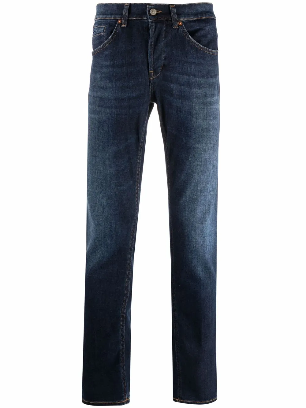 Прямые джинсы средней посадки Dondup, синий
Прямые джинсы средней посадки Dondup, синий