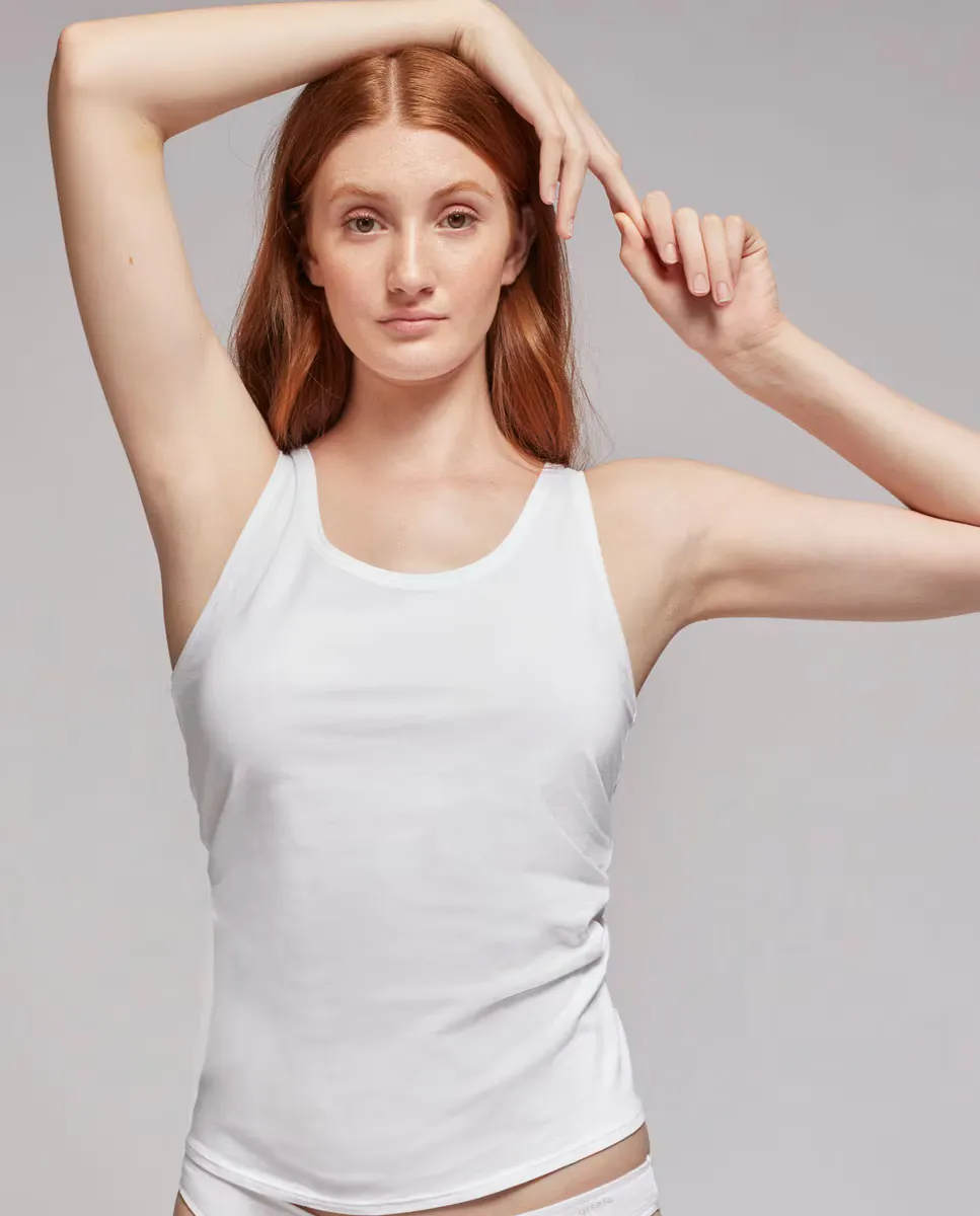 Женская майка из органического хлопка Gisela, белый
Женская майка из органического хлопка Gisela, белый