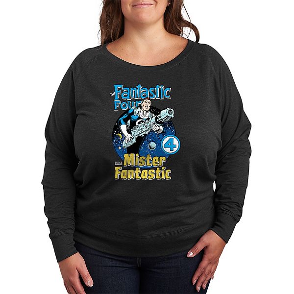 Plus size футболка с длинным рукавом Mister Fantastic из французского футера Marvel, Heather Charcoal, Черный, Plus size футболка с длинным рукавом Mister Fantastic из французского футера Marvel, Heather Charcoal
Plus size футболка с длинным рукавом Mister Fantastic из французского футера Marvel, Heather Charcoal, Черный, Plus size футболка с длинным рукавом Mister Fantastic из французского футера Marvel, Heather Charcoal