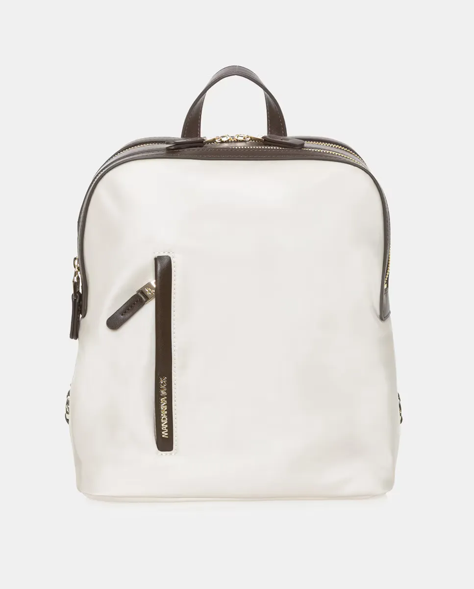 Рюкзак из нейлона темно-синего цвета Mandarina Duck, бежевый
Рюкзак из нейлона темно-синего цвета Mandarina Duck, бежевый