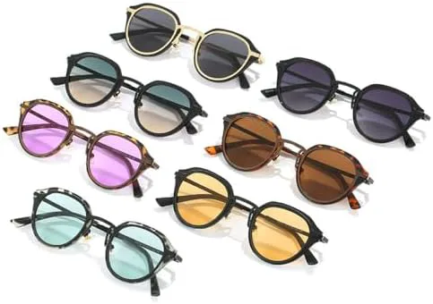 Модные классические круглые солнцезащитные очки для женщин с металлическими дужками, в стиле ретро, для мужчин, для активного отдыха и вождения MTZJH, 919-purple
Модные классические круглые солнцезащитные очки для женщин с металлическими дужками, в стиле ретро, для мужчин, для активного отдыха и вождения MTZJH, 919-purple