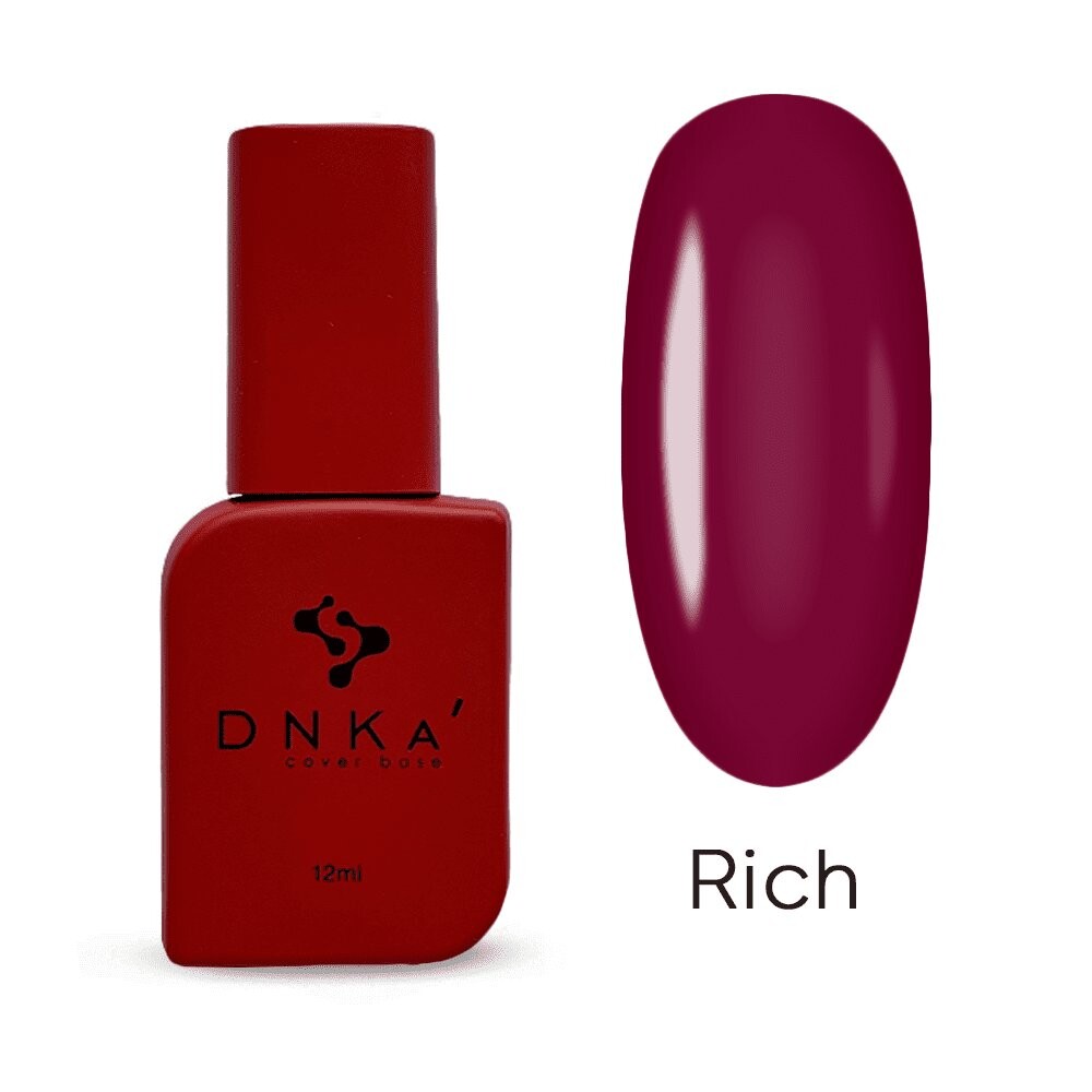 ДНКа, Цветная база, Cover Base № 0006 Rich, 12 мл Dnka
ДНКа, Цветная база, Cover Base № 0006 Rich, 12 мл Dnka