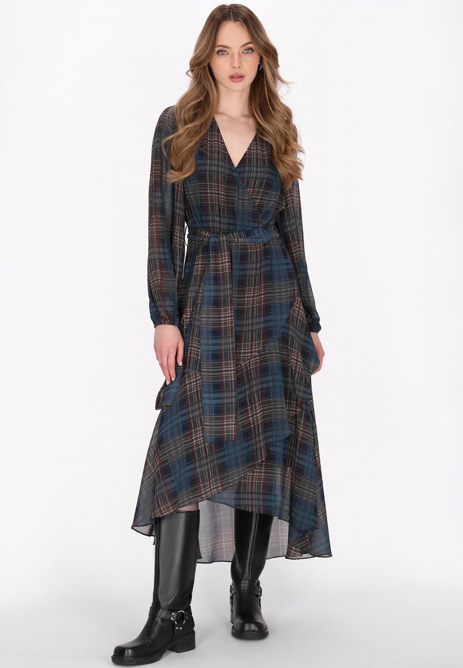 Платье DreiMaster Maxi dress, Grey Check/Grey
Платье DreiMaster Maxi dress, Grey Check/Grey
