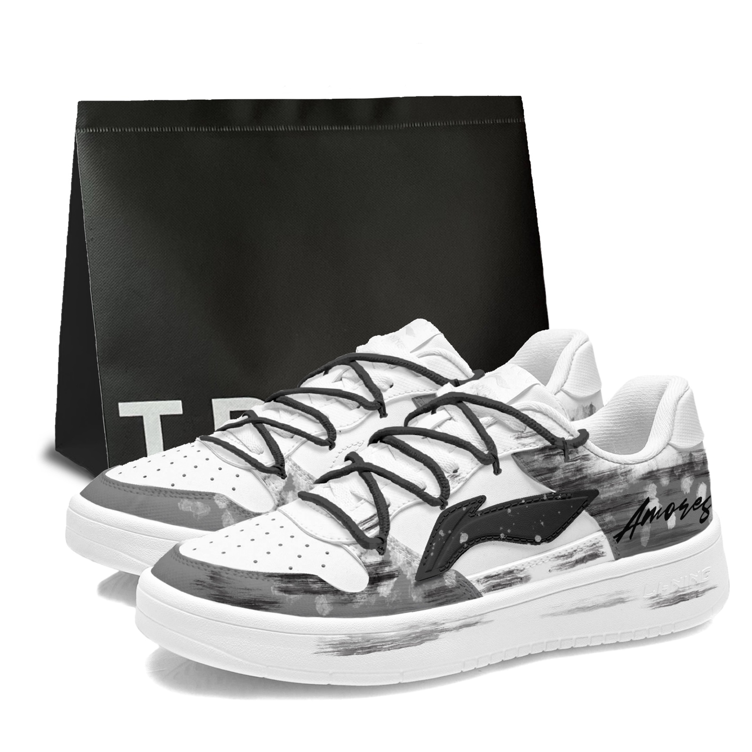 Li Ning Floating Boat устойчивые к истиранию, легкие и дышащие низкие кроссовки для скейтбординга мужские Li-Ning, черный белый
Li Ning Floating Boat устойчивые к истиранию, легкие и дышащие низкие кроссовки для скейтбординга мужские Li-Ning, черный белый