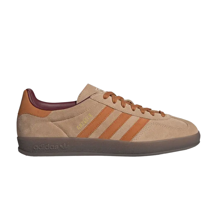 Кроссовки adidas Gazelle Indoor Warm Sandstone Craft Ochre, коричневый 
Кроссовки adidas Gazelle Indoor Warm Sandstone Craft Ochre, коричневый