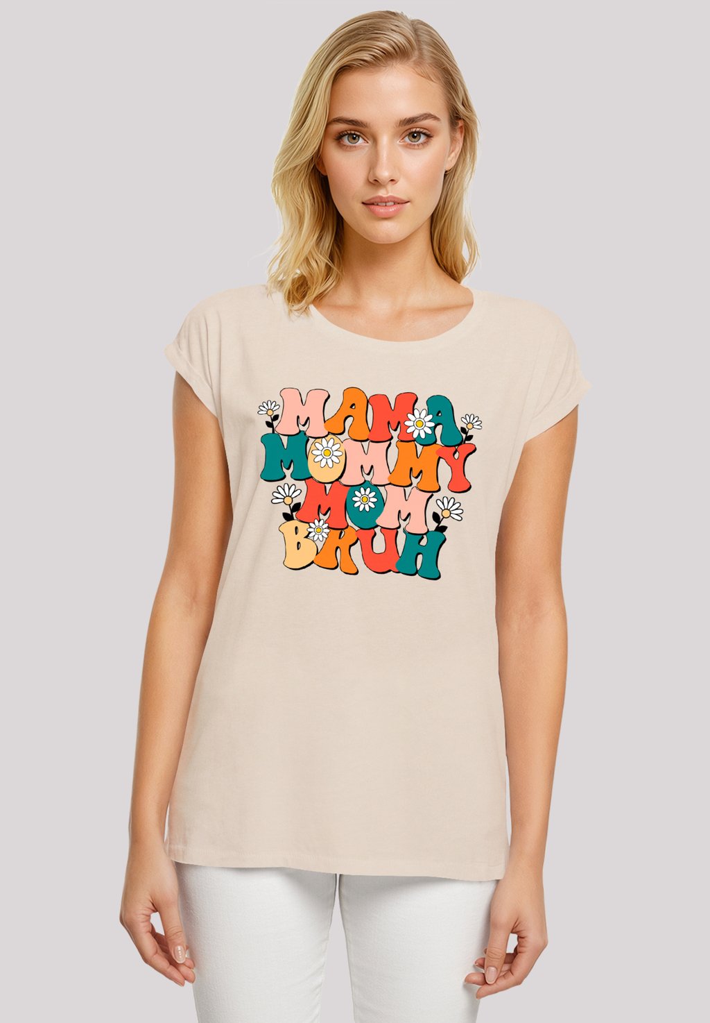 Футболка с принтом MOTHERS DAY FLORAL ACCENT MOM F4NT4STIC, песочный
Футболка с принтом MOTHERS DAY FLORAL ACCENT MOM F4NT4STIC, песочный