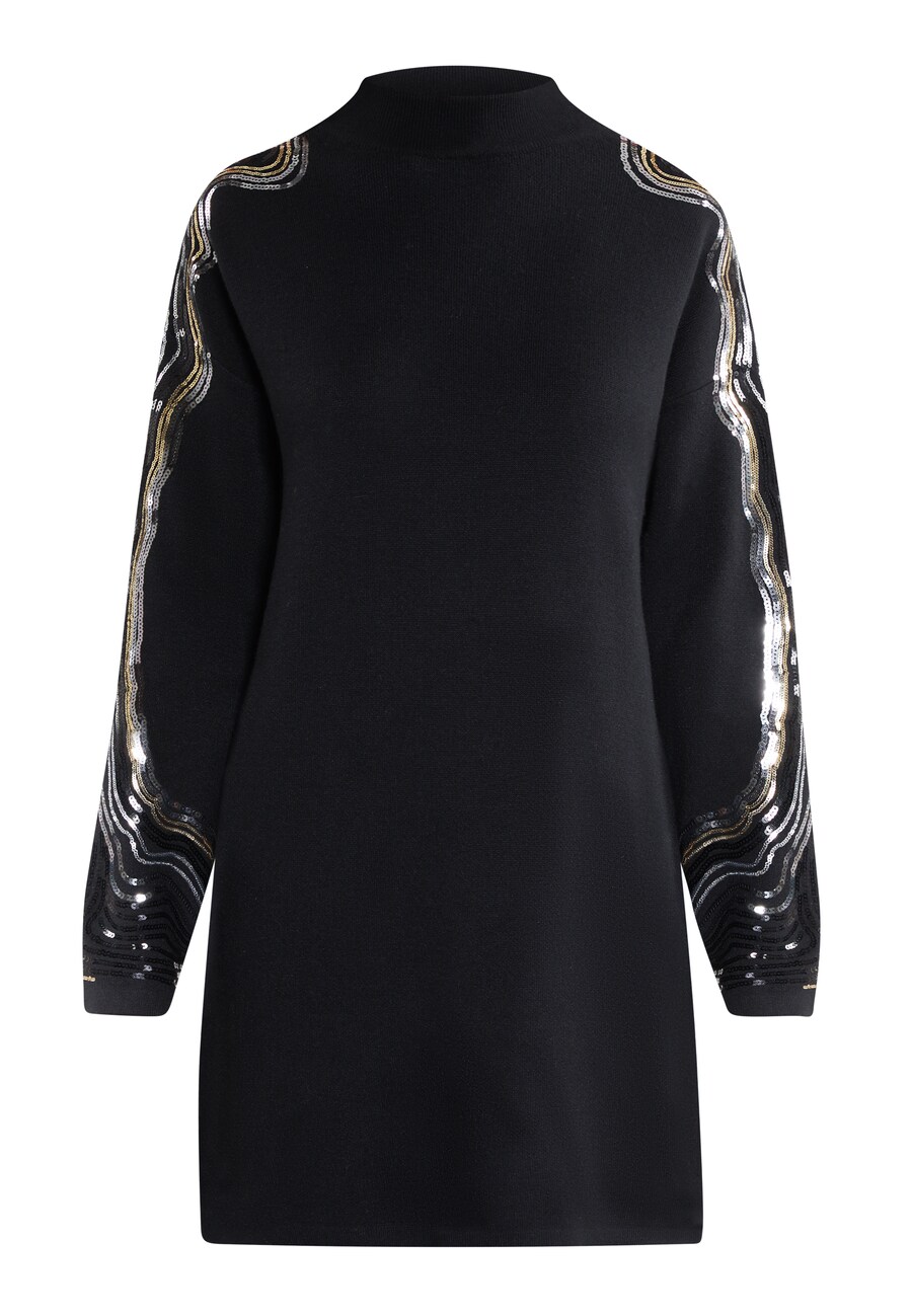 Вязаное платье faina, черный
Вязаное платье faina, черный