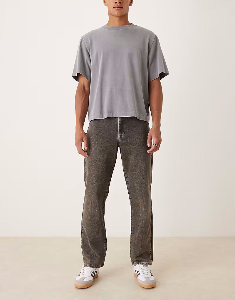 Прямые джинсы серого цвета с оттенком Asos Design
Прямые джинсы серого цвета с оттенком Asos Design