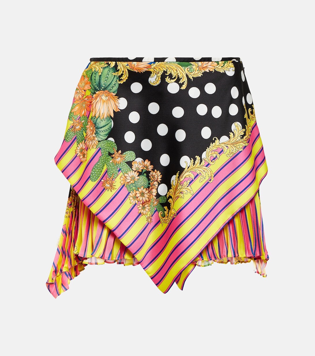 Мини-юбка с запахом и принтом VERSACE, разноцветный
Мини-юбка с запахом и принтом VERSACE, разноцветный