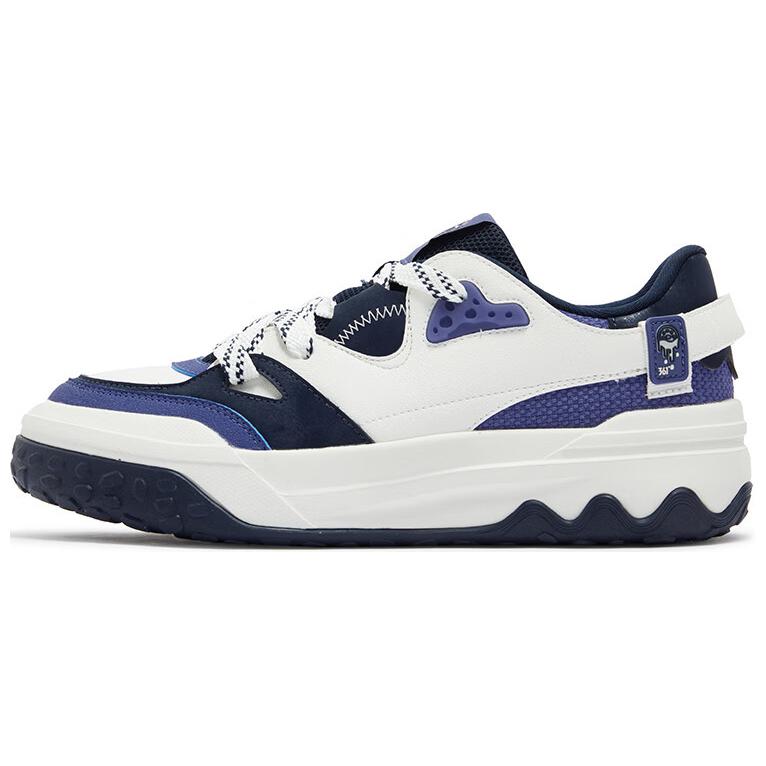 361° Износостойкие, нескользящие, низкие кроссовки для скейтбординга, мужские, белые, синие
361° Износостойкие, нескользящие, низкие кроссовки для скейтбординга, мужские, белые, синие