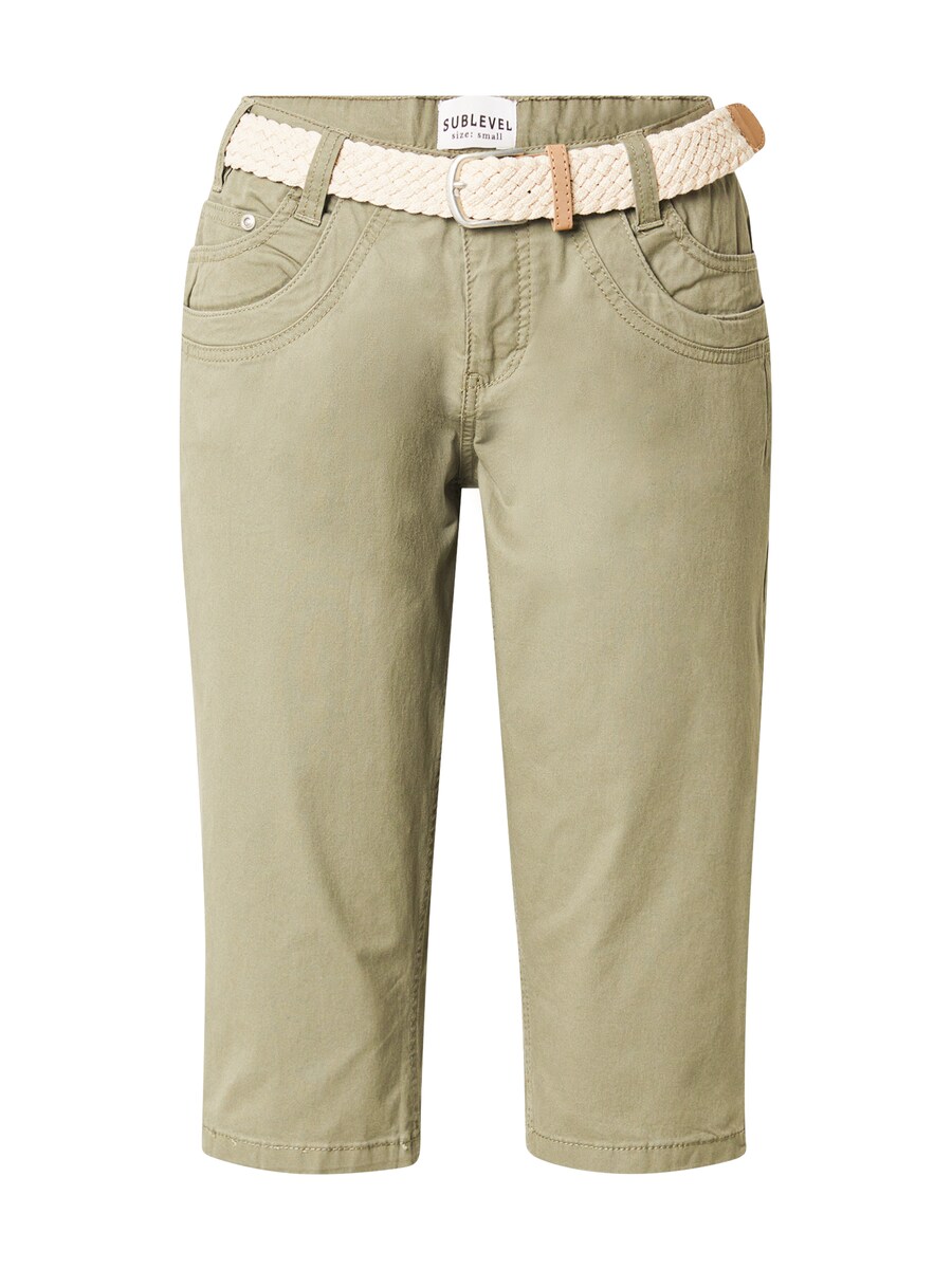 Обычные брюки Sublevel, хаки 
Обычные брюки Sublevel, хаки