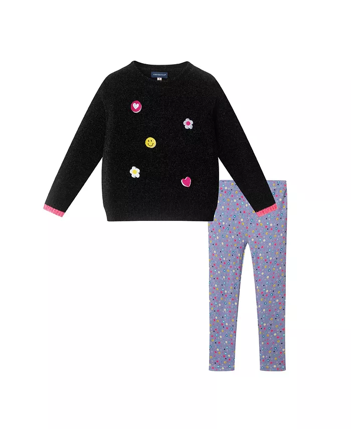 Комплект свитеров из синели для девочек Andy & Evan, мультиколор
Комплект свитеров из синели для девочек Andy & Evan, мультиколор