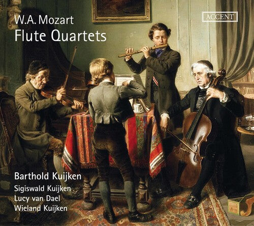 CD диск Mozart / Kuijken / Kuijken: Mozart: Flute Quartets
CD диск Mozart / Kuijken / Kuijken: Mozart: Flute Quartets