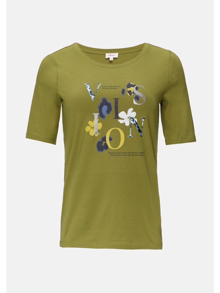 Футболка sOliver kurzarm, зеленый
Футболка sOliver kurzarm, зеленый