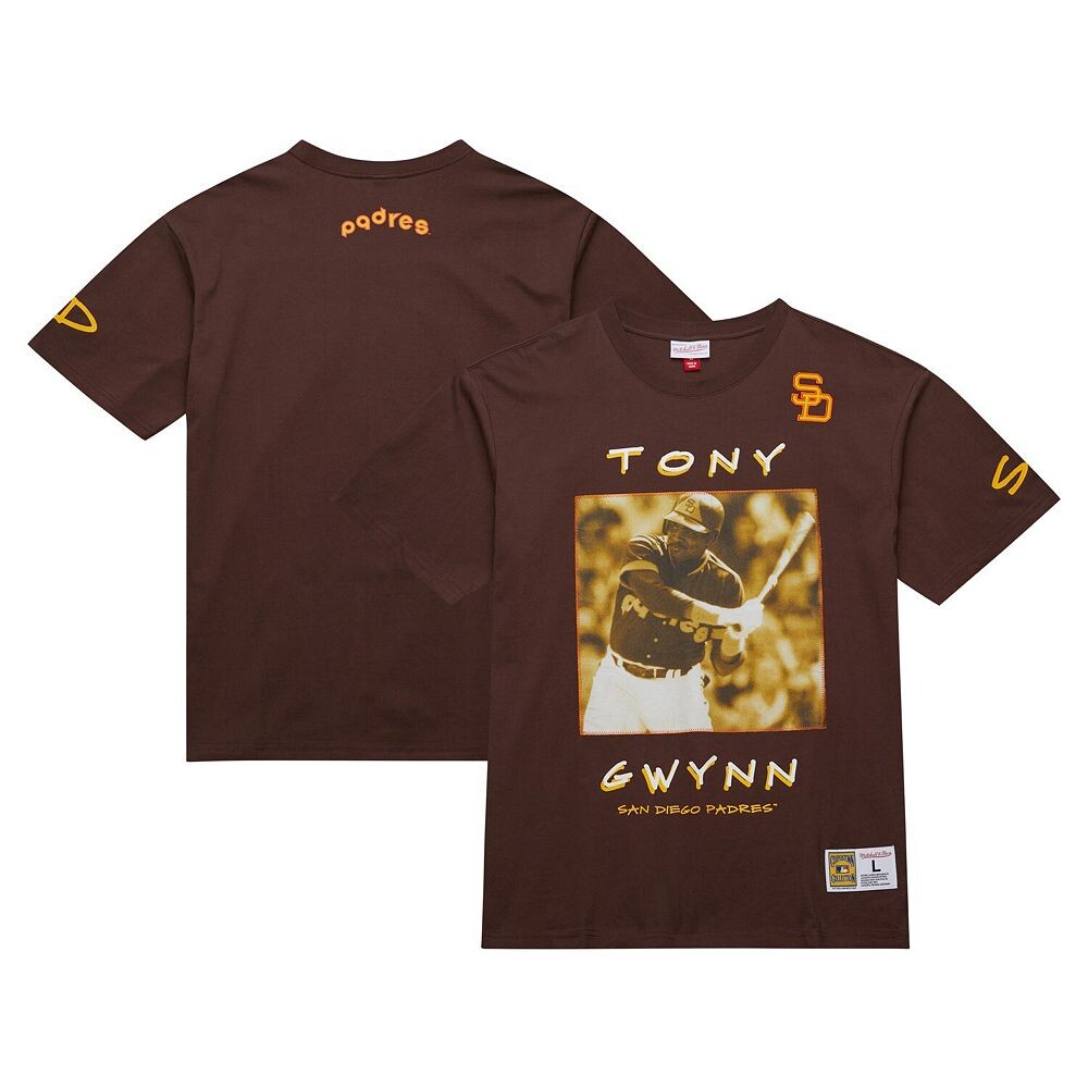 Мужская футболка Mitchell & Ness Tony Gwynn Brown San Diego Padres Cooperstown Collection Heavyweight Premium Player с винтажным логотипом, цвет Pad Brown
Мужская футболка Mitchell & Ness Tony Gwynn Brown San Diego Padres Cooperstown Collection Heavyweight Premium Player с винтажным логотипом, цвет Pad Brown