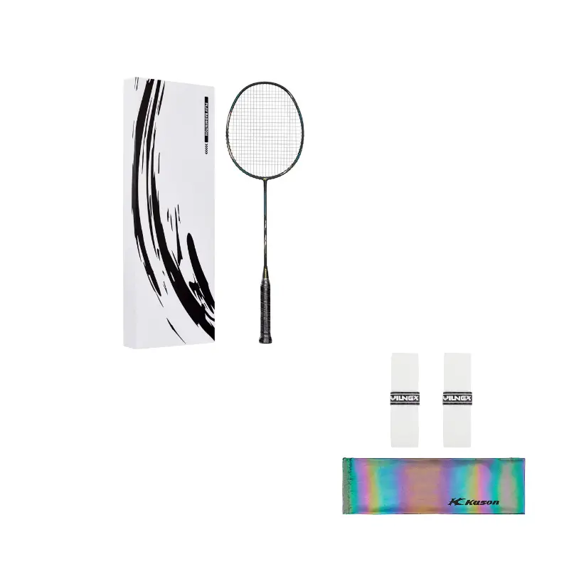 LINING Ракетка для бадминтона Kason, наступательного типа, утяжеленная головка, жесткий стержень, продвинутый уровень, 4UG5, черный золотой
LINING Ракетка для бадминтона Kason, наступательного типа, утяжеленная головка, жесткий стержень, продвинутый уровень, 4UG5, черный золотой