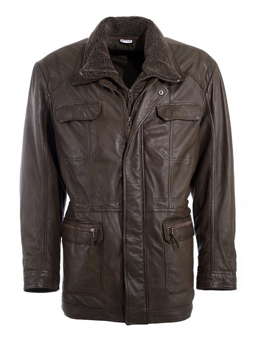 Кожаное пальто Jcc, коричневый
Кожаное пальто Jcc, коричневый