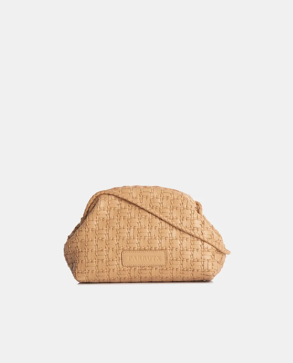 Сумка через плечо из плетеной напы Farrutx, пастельно-розовый
Сумка через плечо из плетеной напы Farrutx, пастельно-розовый