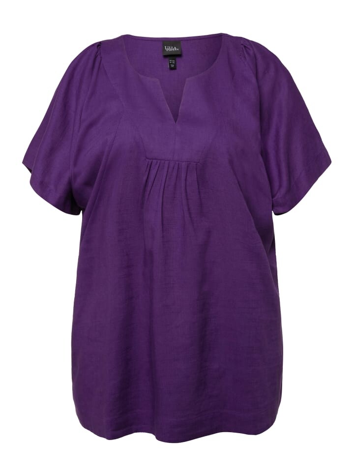 Туника Ulla Popken, фиолетовый 
Туника Ulla Popken, фиолетовый