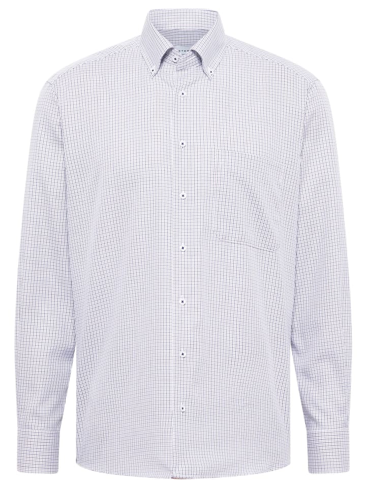 Рубашка COMFORT FIT темно-синего цвета Eterna
Рубашка COMFORT FIT темно-синего цвета Eterna