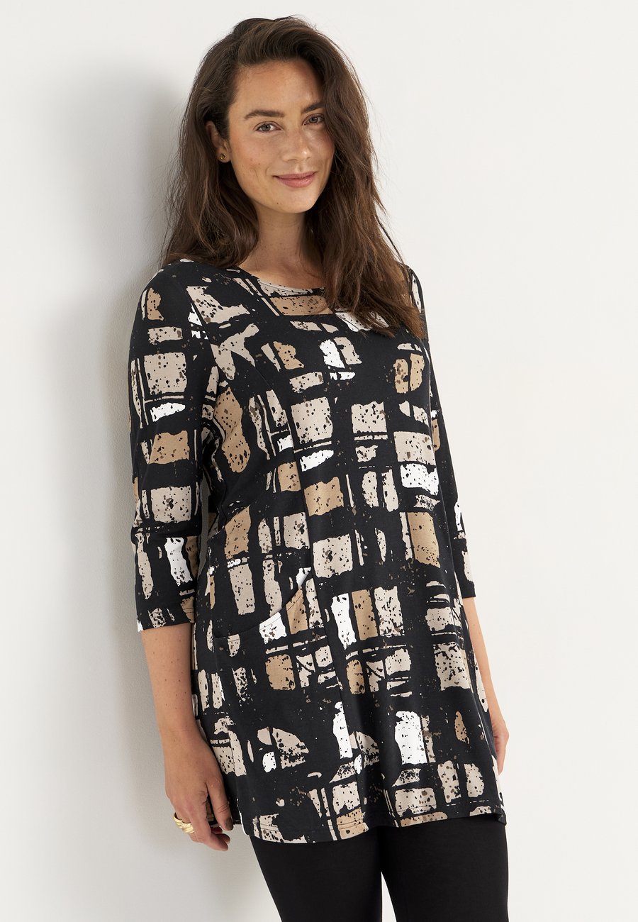 Топ Cellbes of Sweden Long sleeved top, Beige Black Patterned/Beige
Топ Cellbes of Sweden Long sleeved top, Beige Black Patterned/Beige