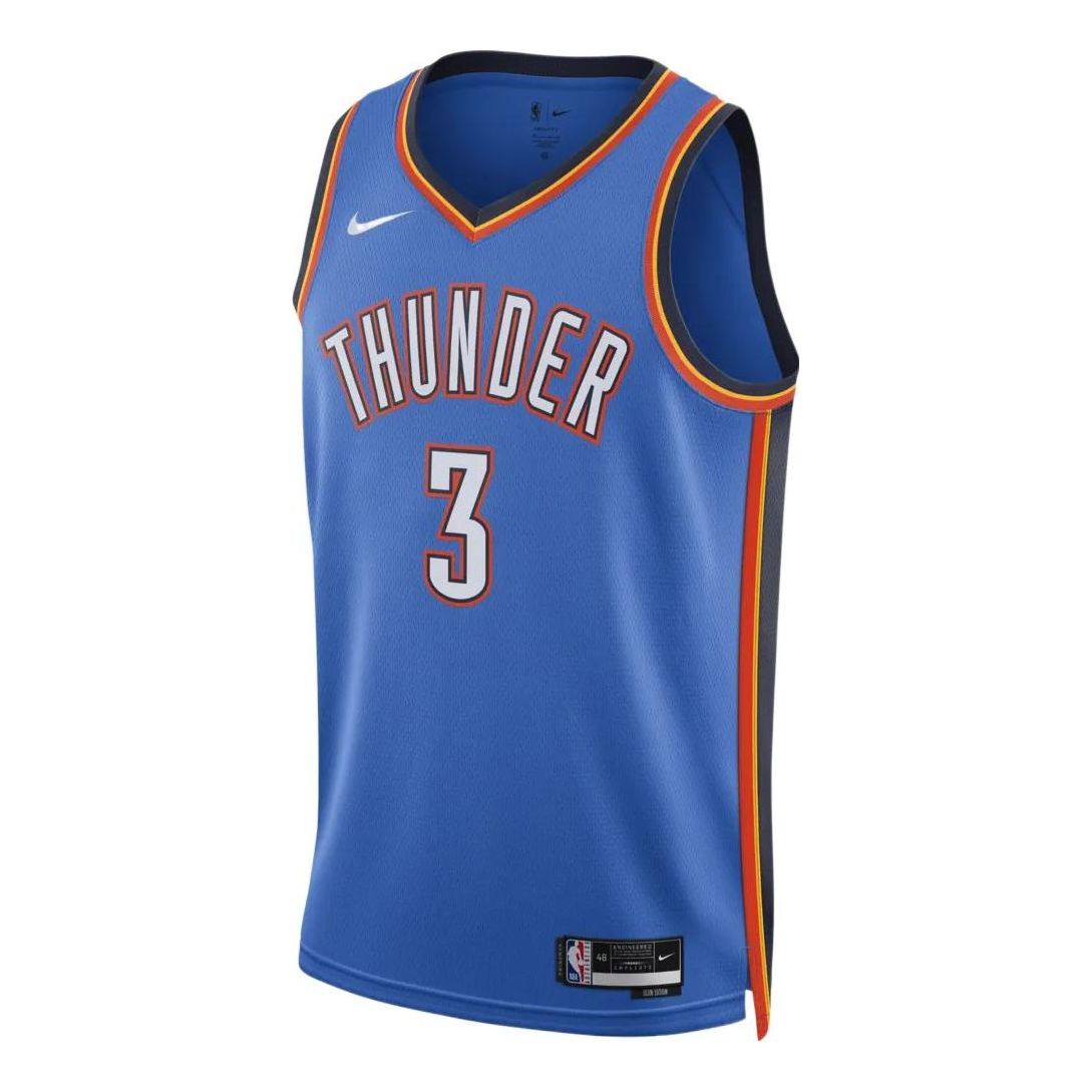 Баскетбольное джерси Nike Dri-FIT NBA Oklahoma City Thunder Josh Giddey Icon Edition 2022/23 Swingman Jersey
Баскетбольное джерси Nike Dri-FIT NBA Oklahoma City Thunder Josh Giddey Icon Edition 2022/23 Swingman Jersey