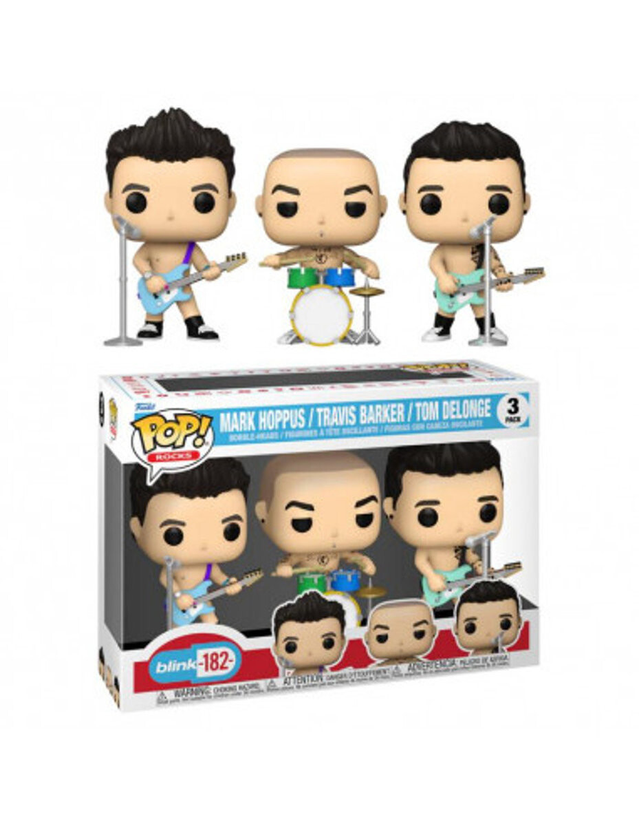 Funko POP! камни: Blink-182, 3 шт.
Funko POP! камни: Blink-182, 3 шт.