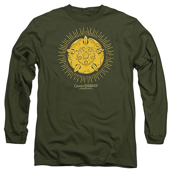 Футболка с длинным рукавом Game of Thrones Tyrell Burst Logo Licensed Character
Футболка с длинным рукавом Game of Thrones Tyrell Burst Logo Licensed Character