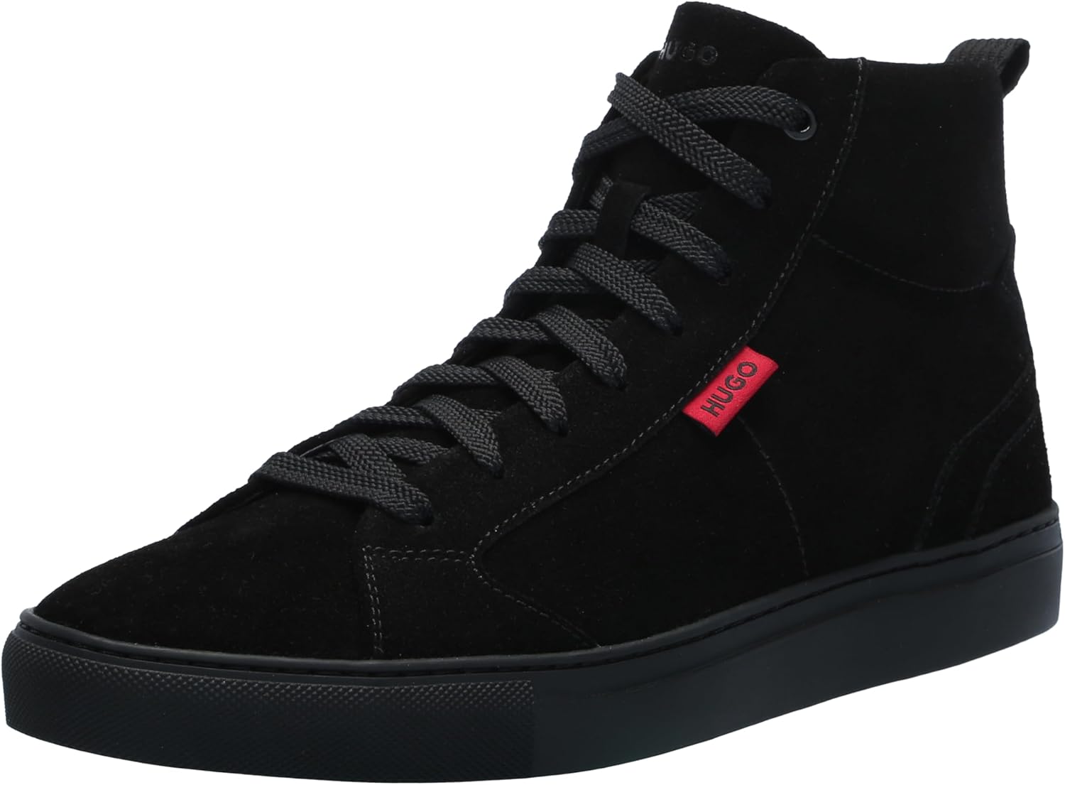 Высокие кроссовки Hugo Mens Essential Cupsole из замши, Black Currant
Высокие кроссовки Hugo Mens Essential Cupsole из замши, Black Currant