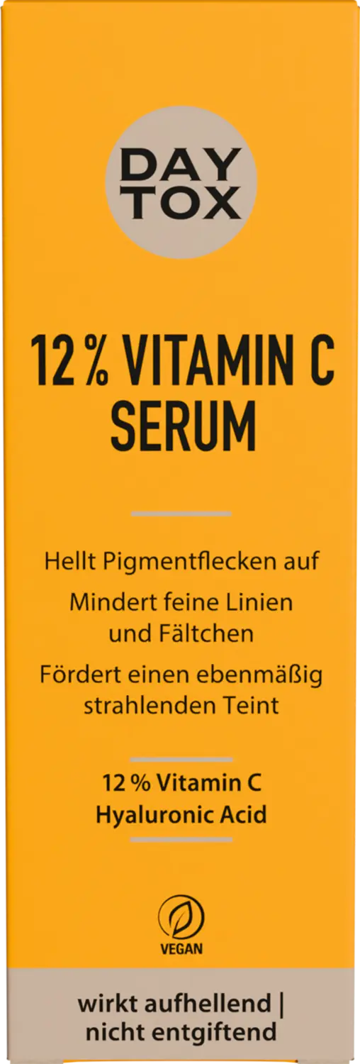 Сыворотка для лица DAYTOX Vitamin C Serum 12%
Сыворотка для лица DAYTOX Vitamin C Serum 12%