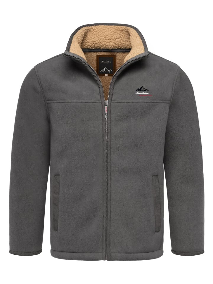 Флисовая куртка Amaci&Sons OCONTO, темно-серый
Флисовая куртка Amaci&Sons OCONTO, темно-серый