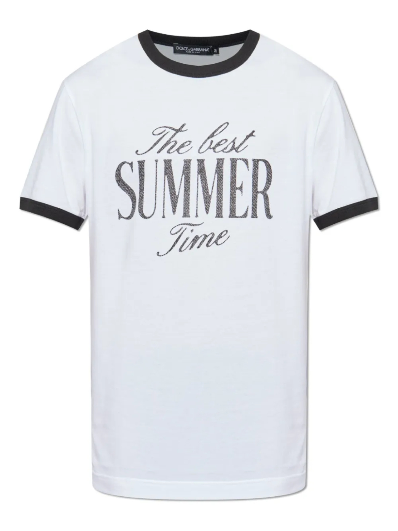 Футболка с текстовым принтом Dolce & Gabbana, белый
Футболка с текстовым принтом Dolce & Gabbana, белый