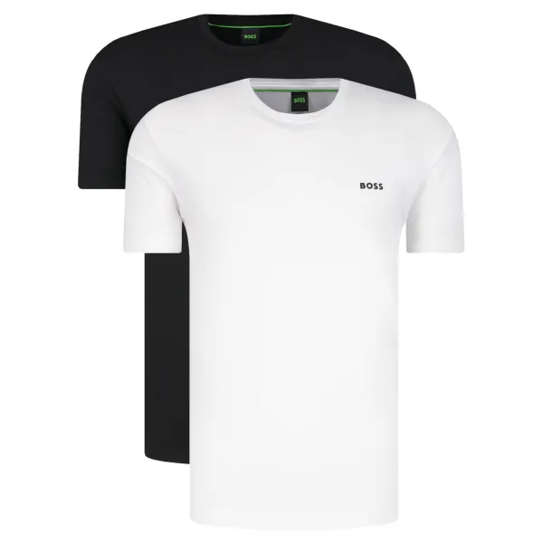 Комплект из двух футболок стандартного кроя Boss, белый
Комплект из двух футболок стандартного кроя Boss, белый