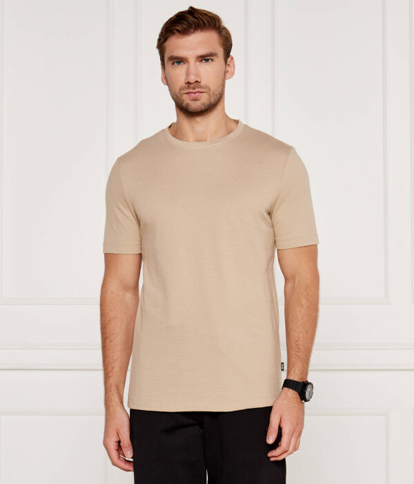 Футболка мужская Boss хлопковая однотонная, бежевый
Футболка мужская Boss хлопковая однотонная, бежевый