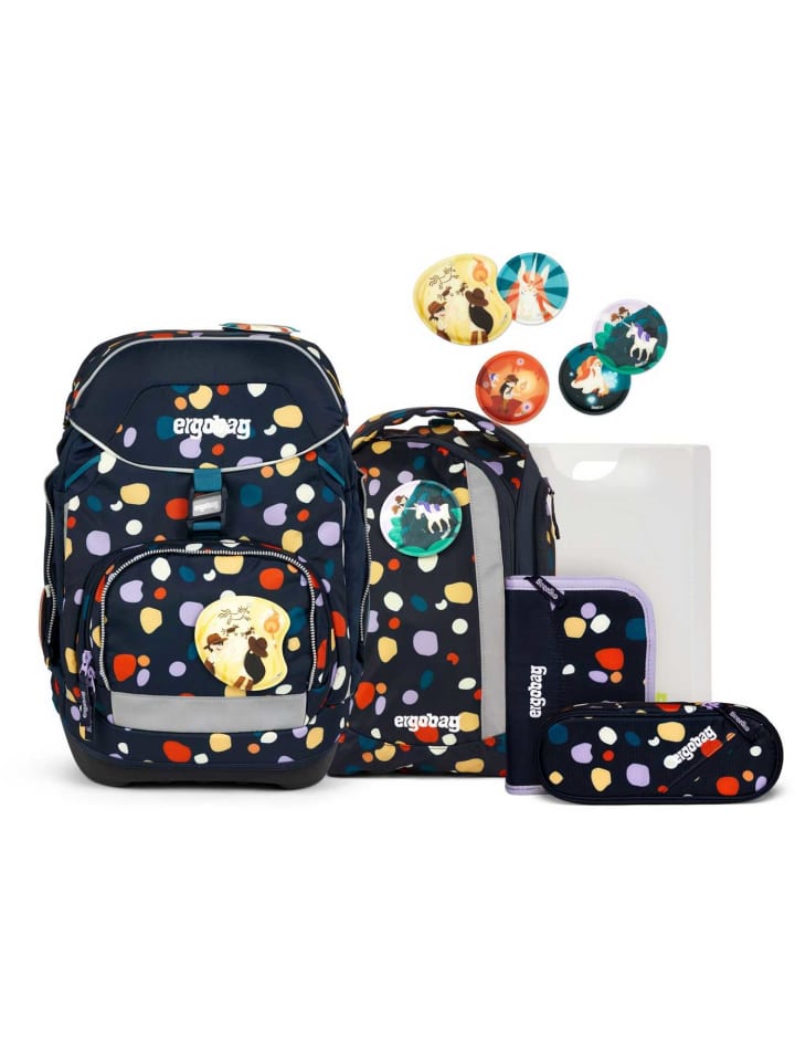 Ergobag Набор школьных рюкзаков, 6 предметов, Bärnsteinhöhle 2024, синий
Ergobag Набор школьных рюкзаков, 6 предметов, Bärnsteinhöhle 2024, синий