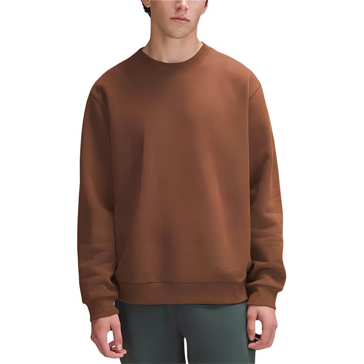 Тяжелый флисовый свитшот Lululemon, коричневый
Тяжелый флисовый свитшот Lululemon, коричневый