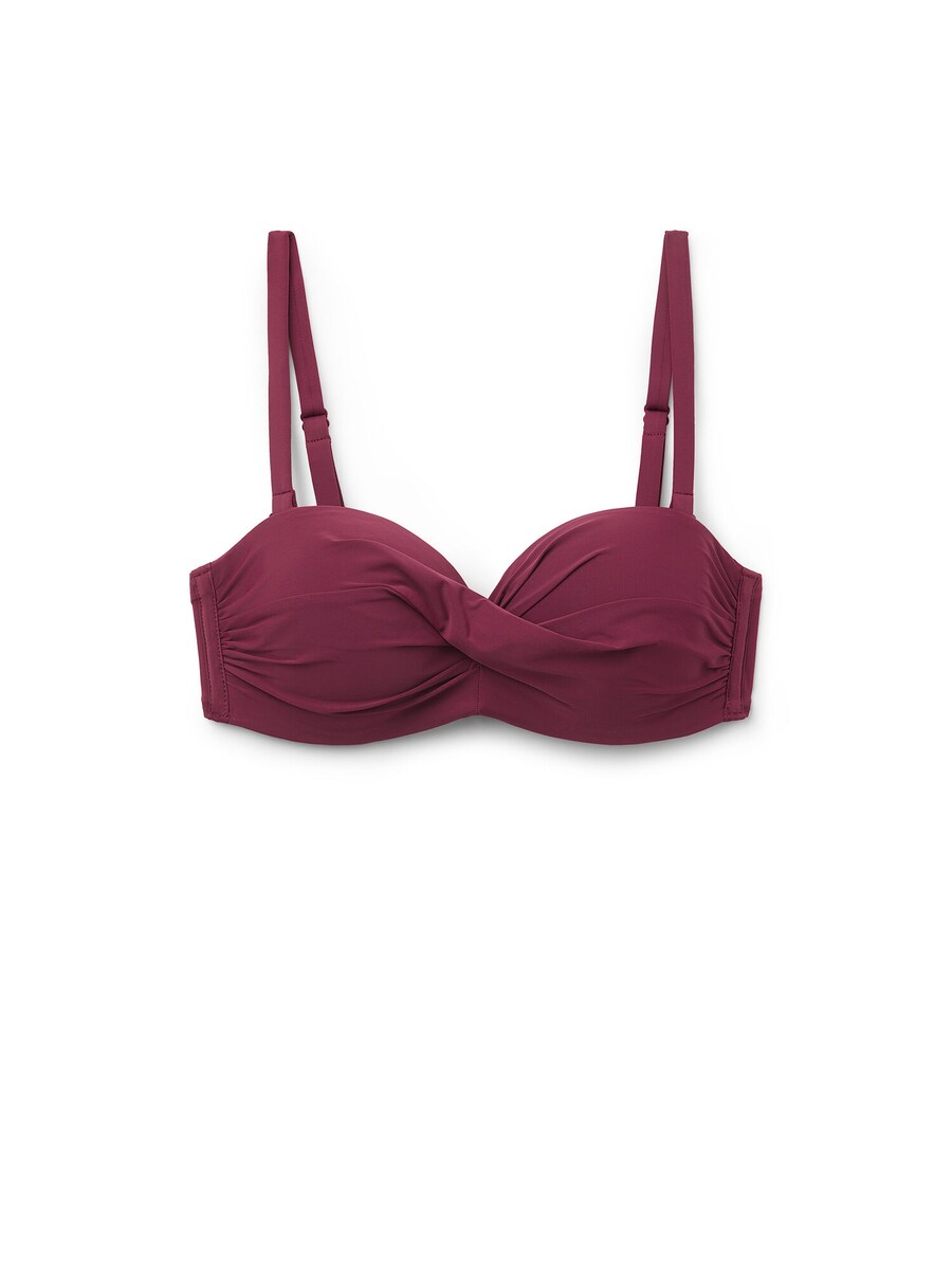 Верх бикини бандо CALZEDONIA Indonesia, бордовый
Верх бикини бандо CALZEDONIA Indonesia, бордовый