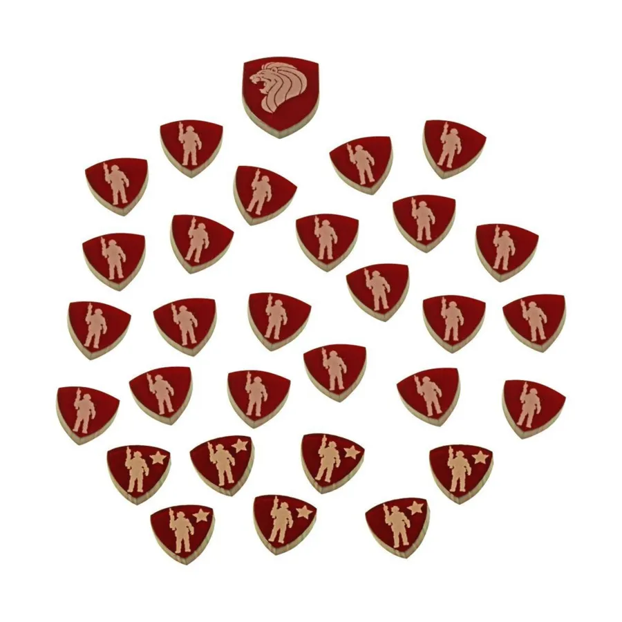 Дюна (GF9) — жетоны домов и войск, красные, Token Sets - Dune (Litko Aerosystems)
Дюна (GF9) — жетоны домов и войск, красные, Token Sets - Dune (Litko Aerosystems)