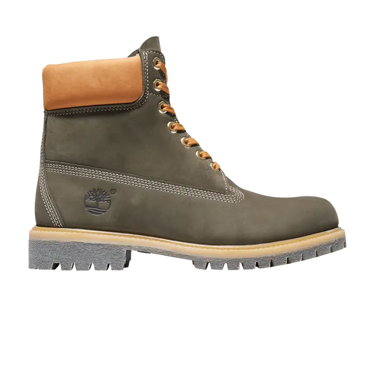 Мужские ботинки Timberland Premium средней высоты из нубука, зеленый
Мужские ботинки Timberland Premium средней высоты из нубука, зеленый