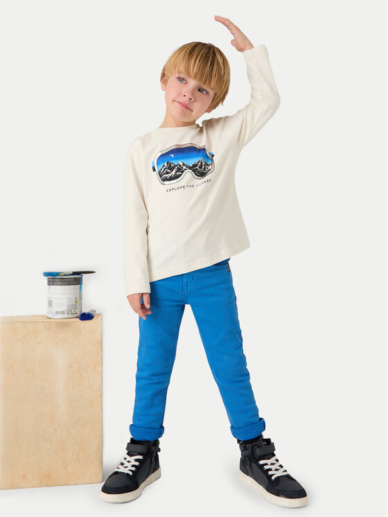 Тканевые брюки узкого кроя Mayoral, синий
Тканевые брюки узкого кроя Mayoral, синий